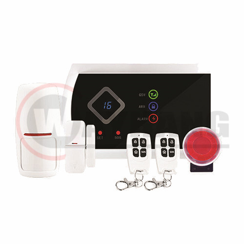 iOS/Android Apps Supported Smart gsm wireless home security alarm System