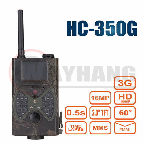 HC-350G Hunting Camera 3G HD 16MP SMS MMS SMTP GPRS Infrared 60 Degrees Night Vision Hunter Wild Game Animal Trap Trail Camera