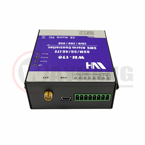WH-130 GSM/3G/4G SMS Industrial Alarm Automation Controller Alarm Controller
