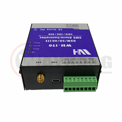 WH-130 GSM/3G/4G SMS Industrial Alarm Automation Controller Alarm Controller