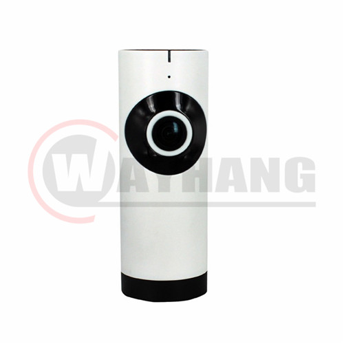 HD 720P Wireless WiFi IP Camera 180 Degree Panoramic Fisheye Camera 2-way Talk P2P Night View Support TF Card