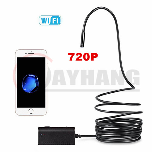 8.5mm 2.0 Megapixel 720P HD WiFi USB Endoscope 1M/2M/3.5M/5M/10M