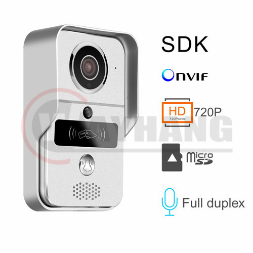 Smart phone HD screen wireless doorbell camera Two-way audio waterproof wifi doorbell camera with mobile APP