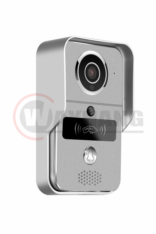 Smart phone HD screen wireless doorbell camera Two-way audio waterproof wifi doorbell camera with mobile APP