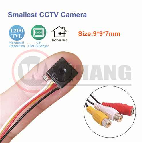 1200TVL Mini CCTV Camera CMOS Camera Surveillance Camera 3.6mm Pinhole Lens With Audio