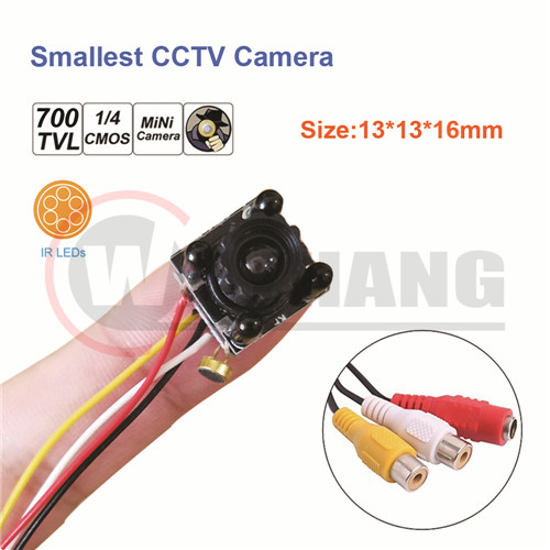 700TVL Home Security Video Surveillance Camera with audio 4pcs IR LEDs