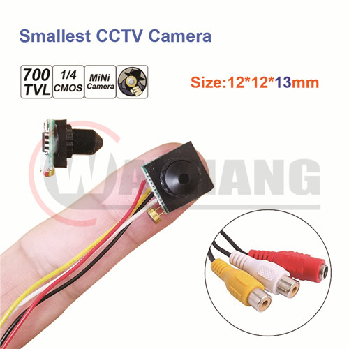 700TVL Micro CCTV Security Video Camera With Audio 