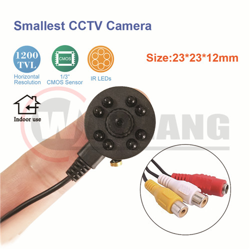 CMOS 1200TVL IR Camera Night Color Image Mini Security Camera CCTV