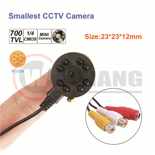 Mini 700TVL HD Sensor Cone Pinhole Lens CCTV Camera Home Security Video Surveillance With Microphone