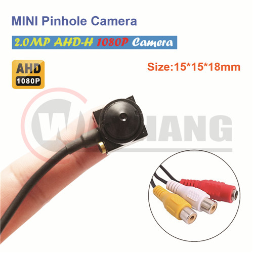  2.0MP 1080P AHD pinhole mini hidden camera