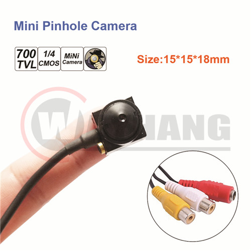 3.7mm Pinhole Lens 700TVL 0.00001Lux mini security camera