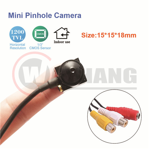 1200TVL Portable super mini Size Pinhole Camera