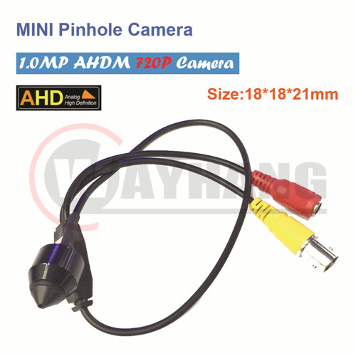 720P 1.0MP Mini CCTV Bullet Camera pinhole Camera