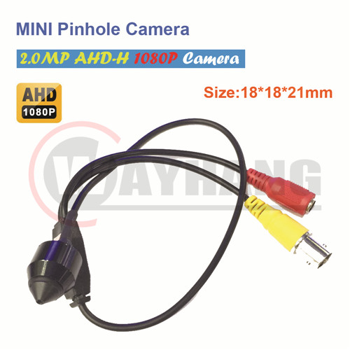 1080P 2.0MP Mini CCTV Bullet Camera pinhole Camera