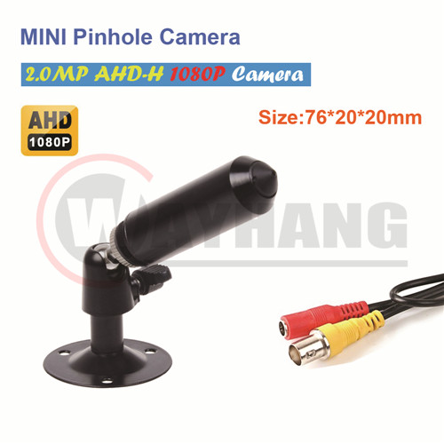 1080P 2.0 megapixel hidden pinhole camera