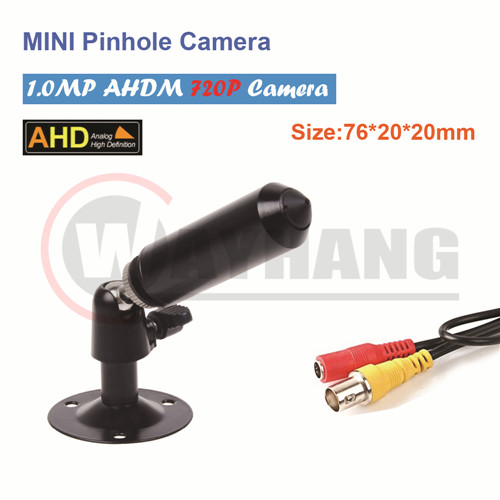 720P 1.0 megapixel hidden pinhole camera