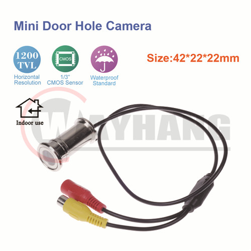1200TVL Home Security Mini Cctv Door Eye Hole Surveillance peephole Camera