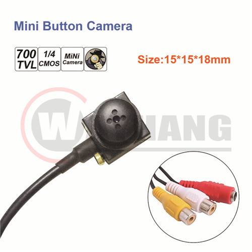 700TVL Button Lens CCTV SPY Camera