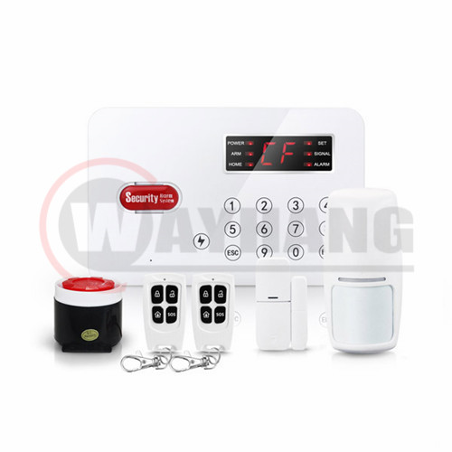 PSTN auto dial wireless zones security home burglar alarm systems 