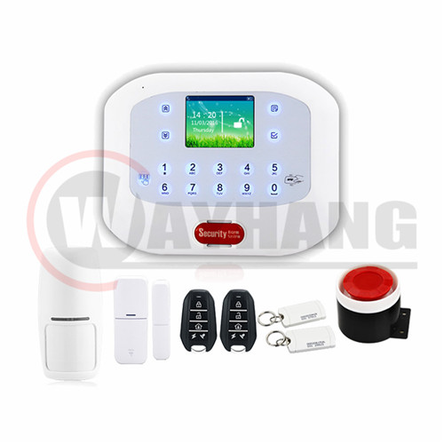  Intelligent RFID Card Wireless Alarm System GSM and PSTN Smart Burglar Alarm System
