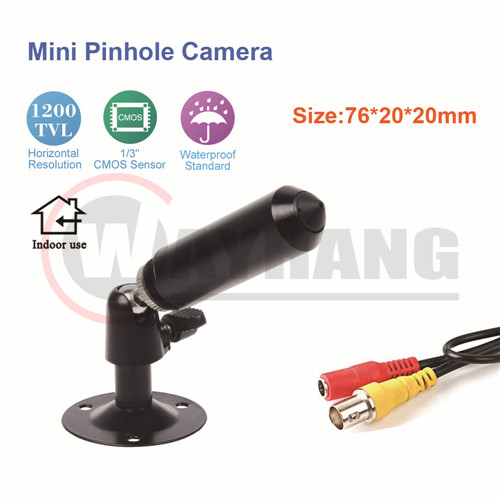 1200TVL mini hidden car camera pinhole camera