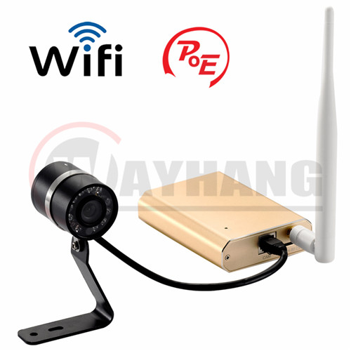 Wireless IP Camera WiFi POE Security IP SPY Hidden Camera