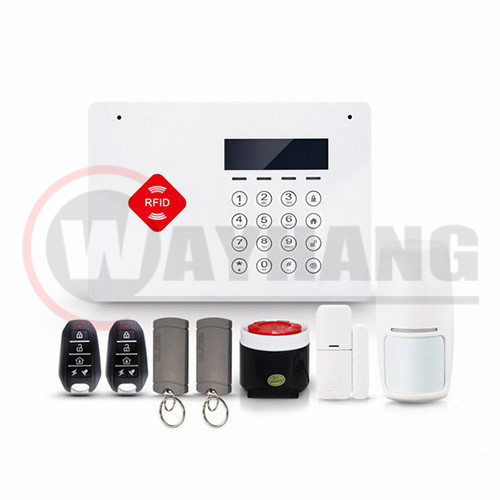 Ultra-thin design RFID function Home GSM wireless security G66B