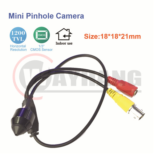 1200TVL Mini CCTV Bullet Camera pinhole Camera