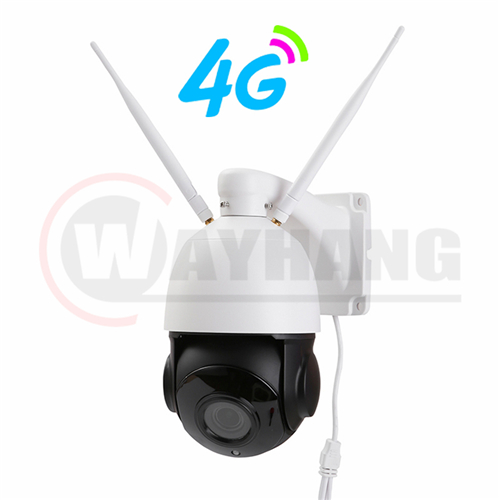 2 Antennas Outdoor 3G 4G Wireless CCTV Security Speed Dome PTZ Camera with night vision