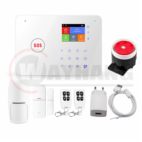 GSM+WIFI Dual Network Wireless Home Security Intruder Alarm System