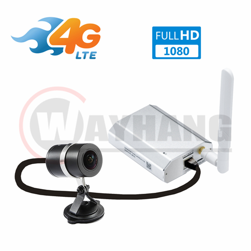 3G 4G SIM Card Camera 1080P Wide angle Audio