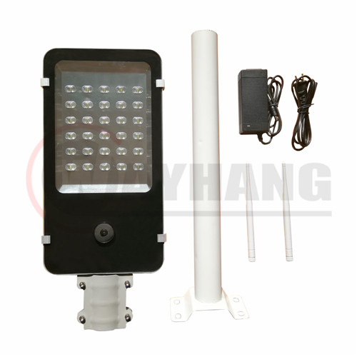 30W LED 4G Network Street Light Camera