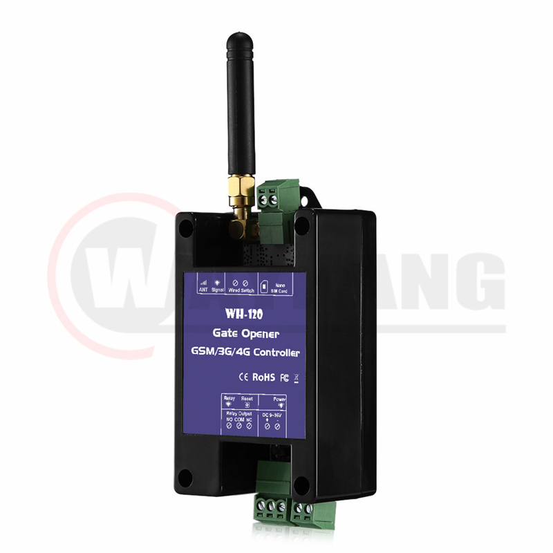 GSM Gate Opener WH-120 Relay Switch Phone Wireless Remote Control Door Access