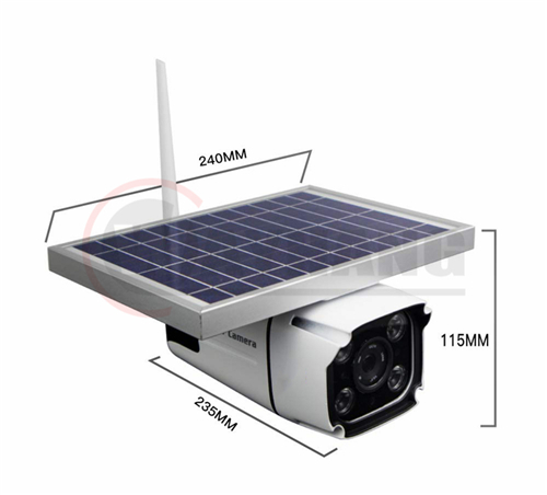 1080P Outdoor CCTV Camera With 4G Network Solar Powered Wireless IP Camera