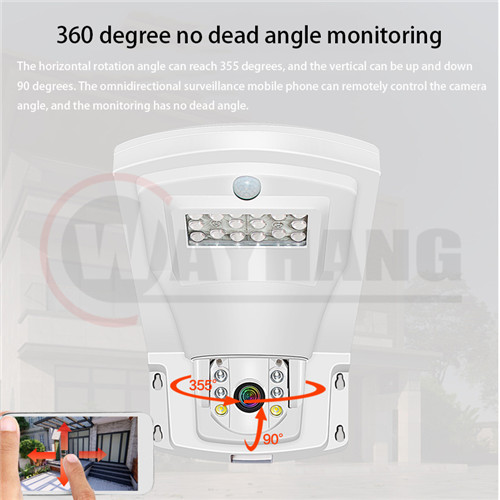 1080P All in one led street light with outdoor cctv camera