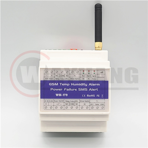 WH-170 GSM Temperature Humidity Monitoring Alarm