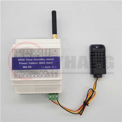WH-170 GSM Temperature Humidity Monitoring Alarm
