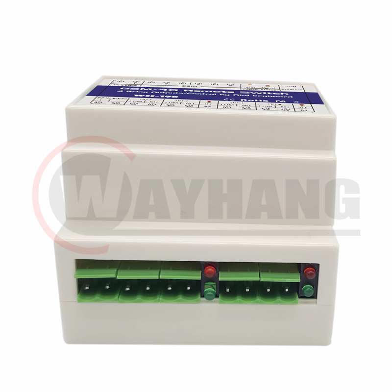 WH-190 GSM 4G Cellular Switch 4 Relay Industrial IoT Remote New Version Wireless Cellular Relay Switch Controller